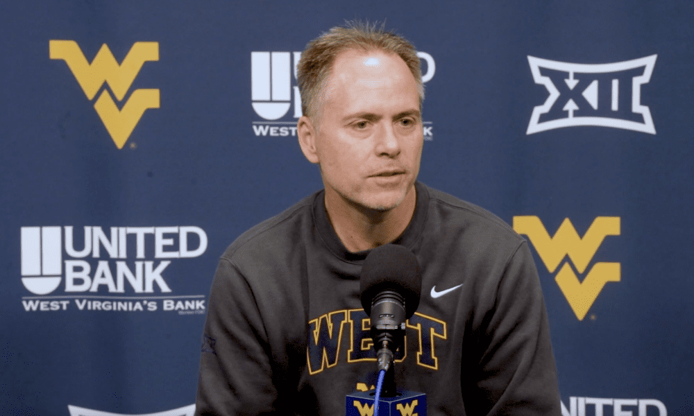 WVU Women's basketball HC Mark Kellogg